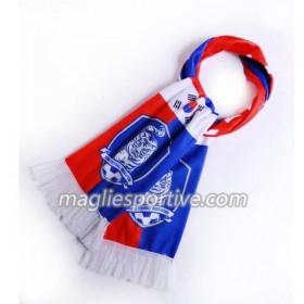 Corea del Sud Mondiali 2018 Sciarpa Blu Bianco